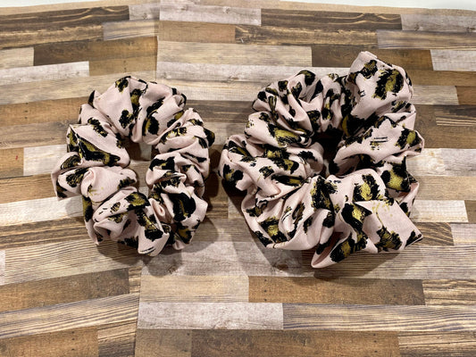 Animal Print Scrunchie/ Animal Print Hair Tie