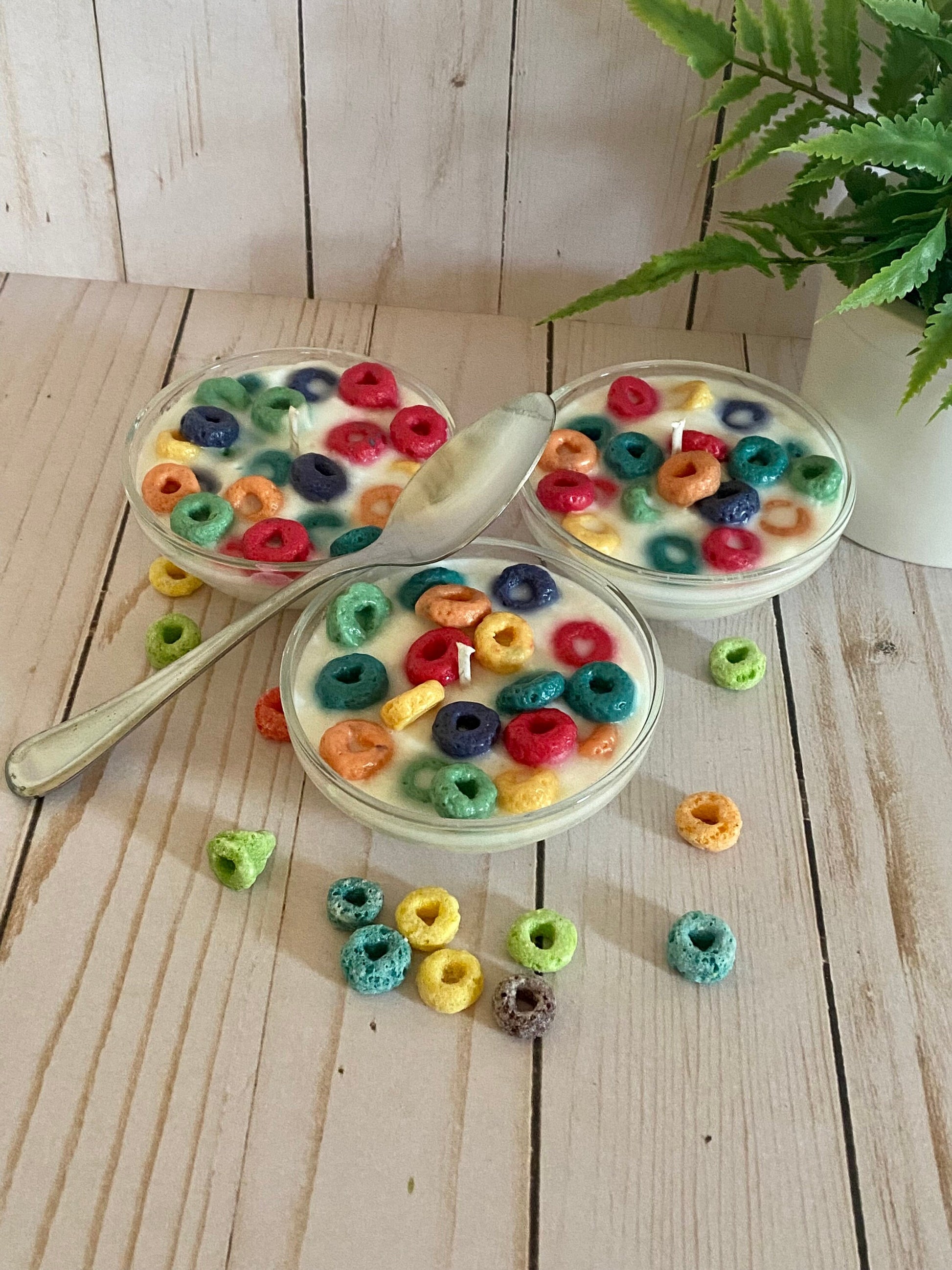 Mini Fruity Loops Cereal Soy Candle