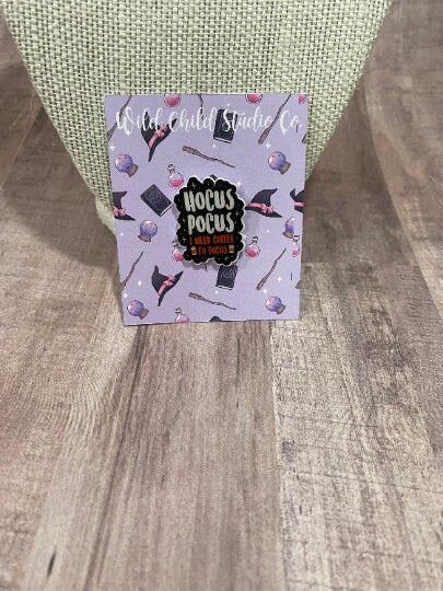 Hocus Pocus Coffee Lovers Pin