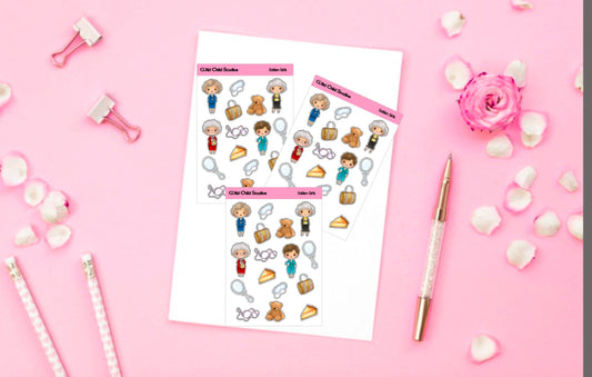 Golden Girls Planner Stickers/Golden Girls Stickers