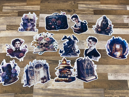 Dark Academia Sticker Pack