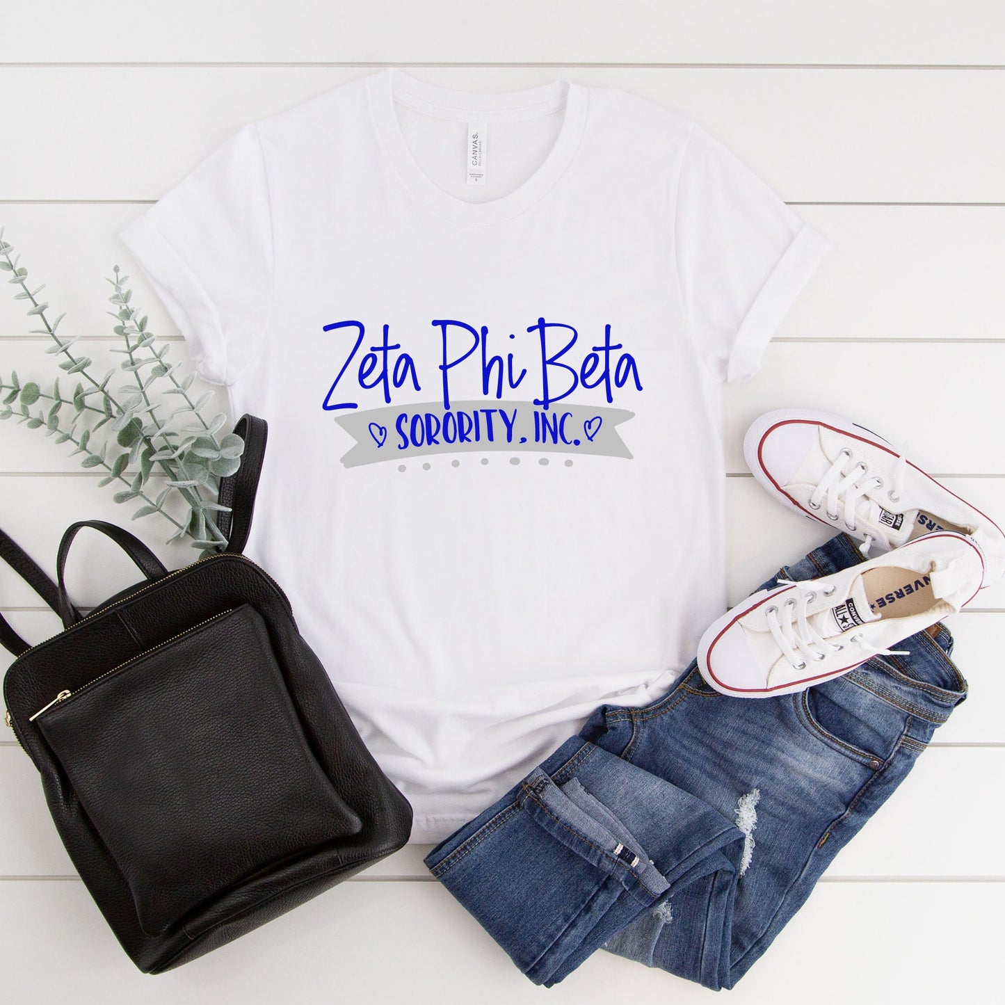 Zeta Phi Beta Sorority Graphic T-shirt