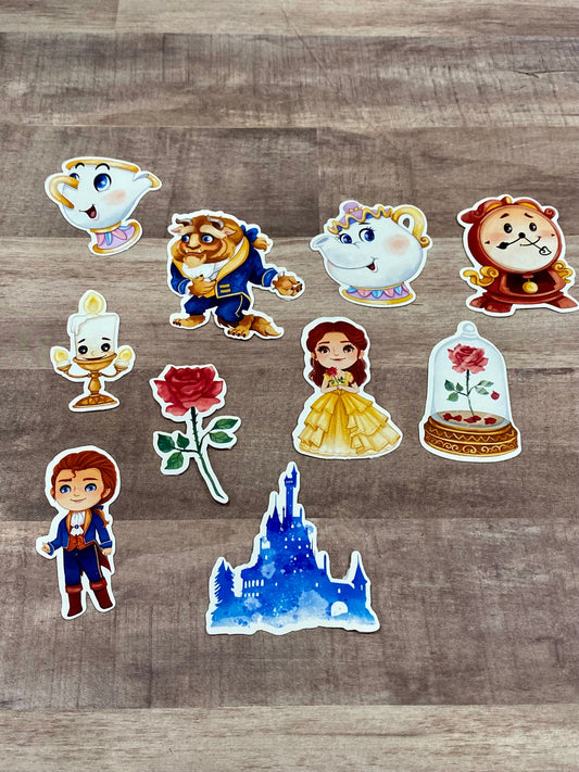 Beauty Beast Sticker Pack