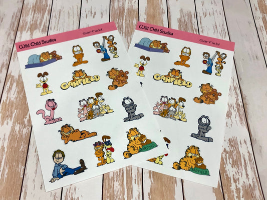 Garfield Planner Stickers