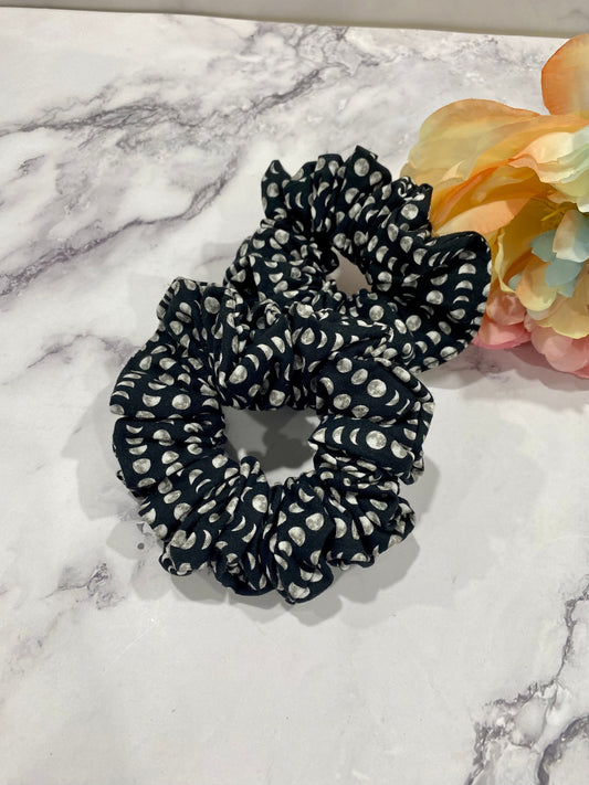 Moon Phases Scrunchies/ Moon Hair Tie