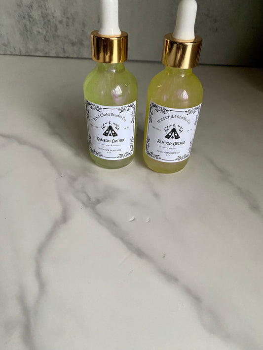 Bamboo & Orchid Shimmer Body Oil